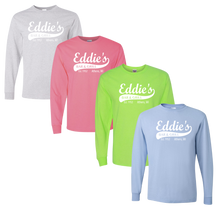 Load image into Gallery viewer, Eddie's Adult Long Sleeve Tee- Extended Sizes