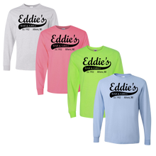 Load image into Gallery viewer, Eddie's Adult Long Sleeve Tee- Extended Sizes