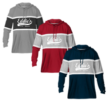 Load image into Gallery viewer, Eddie's Adult Hooded T-Shirt