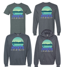 Load image into Gallery viewer, May Shirt of the Month "Hooked on the Northwoods"