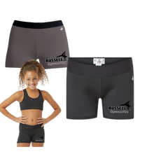 Load image into Gallery viewer, Russell Gymnastics Youth Compression Shorts