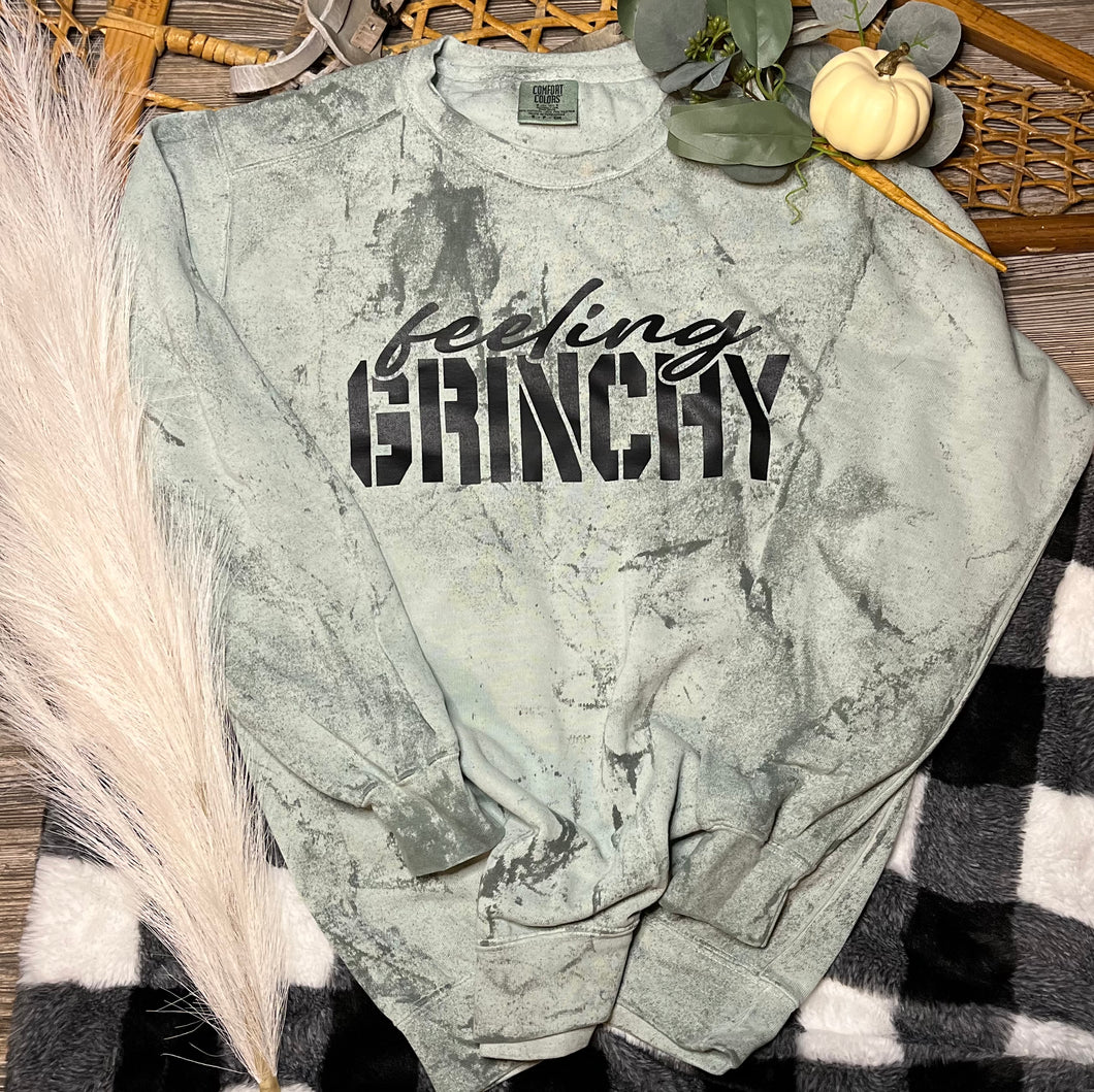 Feeling Grinchy Crewneck Sweatshirt