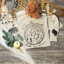 Load image into Gallery viewer, COUNTRY ROADS TAKE ME HOME Graphic Shirt