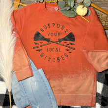 Load image into Gallery viewer, Support Your Local Witches Crewneck Sweatshirt