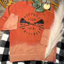 Load image into Gallery viewer, Support Your Local Witches Crewneck Sweatshirt