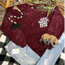 Load image into Gallery viewer, ANTI SOCIAL BOOK CLUB Crewneck Sweatshirt