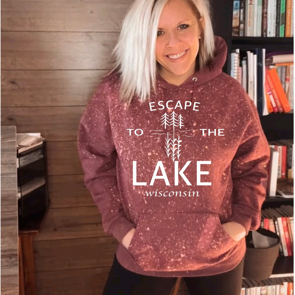 ESCAPE TO THE LAKE Hoodie