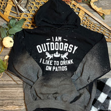 Load image into Gallery viewer, I’M OUTDOORSY I LIKE TO DRINK ON PATIOS Graphic Shirt