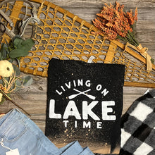 Load image into Gallery viewer, LIVING ON LAKE TIME Graphic Shirt
