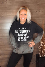 Load image into Gallery viewer, I’M OUTDOORSY I LIKE TO DRINK ON PATIOS Graphic Shirt