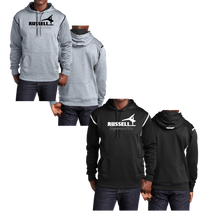 Load image into Gallery viewer, Russell Gymnastics Adult Colorblock Hooded Sweatshirt
