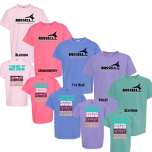Load image into Gallery viewer, Vault, Bars, Beam, Floor Youth Garment-Dyed Heavyweight T-Shirt

