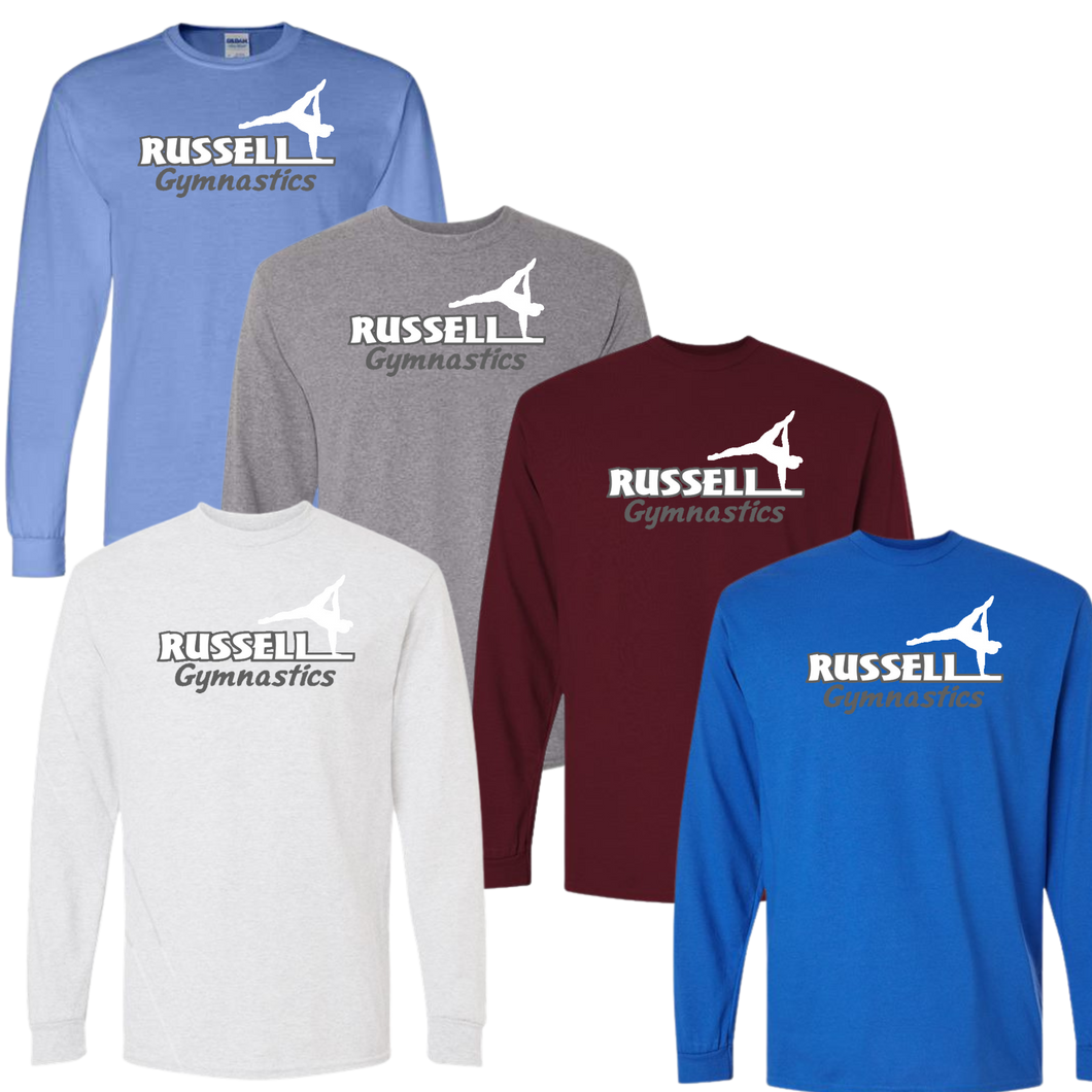 Russell Gymnastics Adult Long Sleeve T-shirt