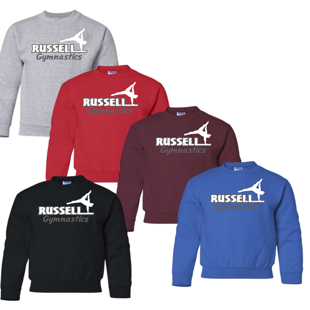 Russell Gymnastics Youth Crewneck Sweatshirt