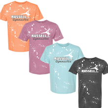 Load image into Gallery viewer, Russell Gymnastics Bleached Adult Tee
