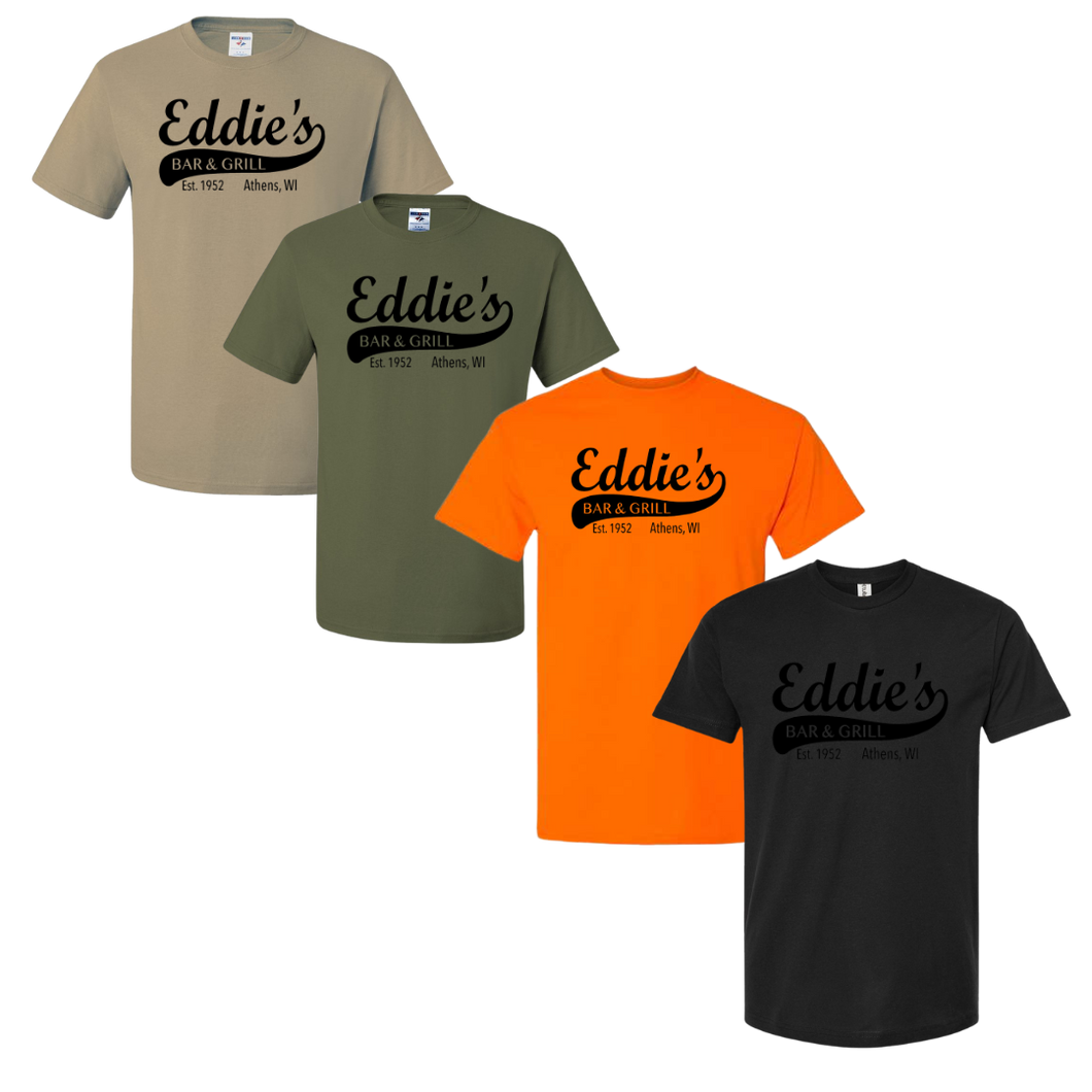 Eddie's Bar & Grill Adult T-shirt (small-2XL)