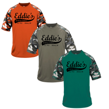 Load image into Gallery viewer, Eddie&#39;s Bar &amp; Grill Camo Sport Adult T-Shirt
