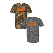 Load image into Gallery viewer, Eddie&#39;s Bar &amp; Grill Adult Camo T-shirt
