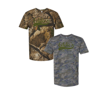 Load image into Gallery viewer, Eddie&#39;s Bar &amp; Grill Adult Camo T-shirt
