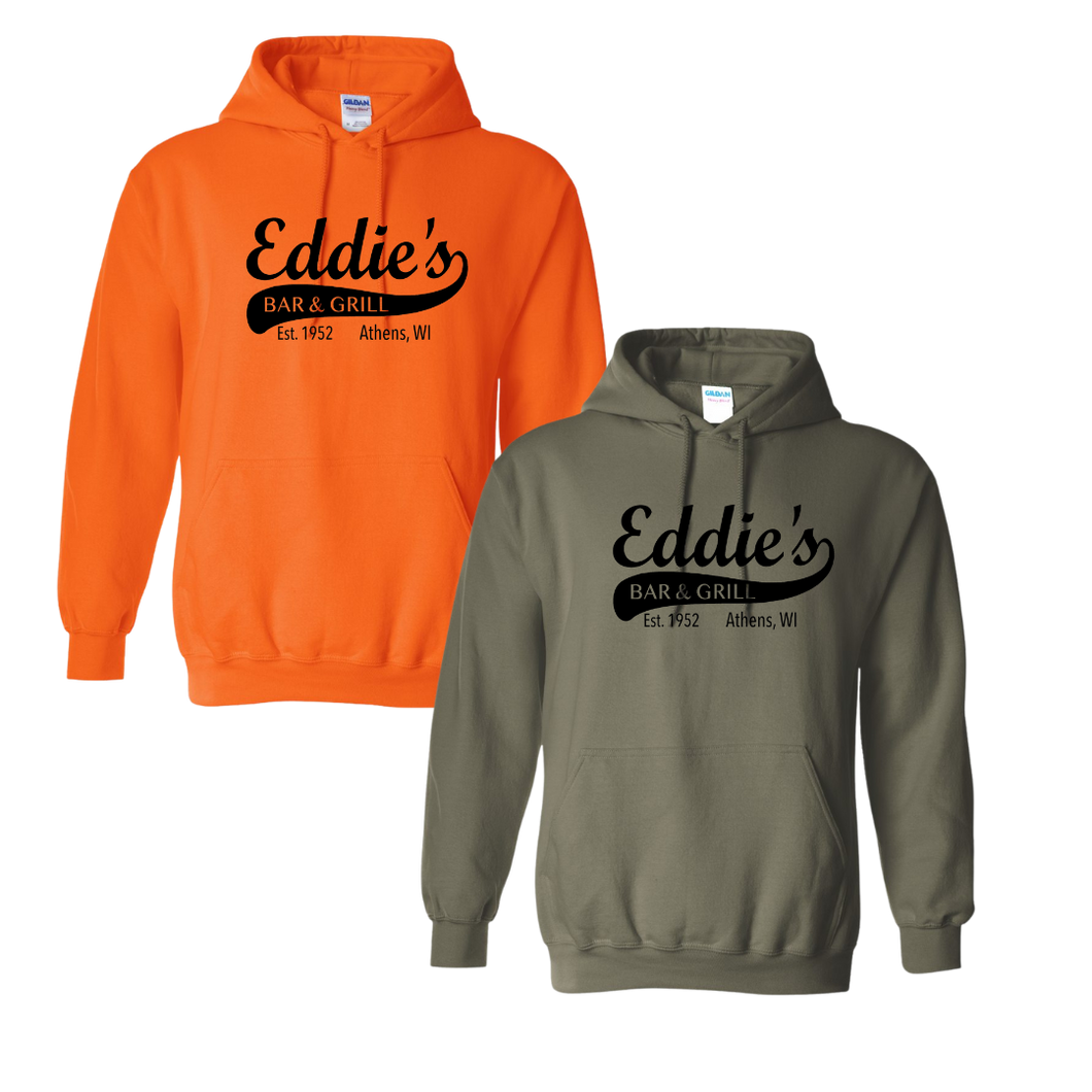 Eddie's Bar & Grill Hooded Sweatshirt (4xl-5xl)