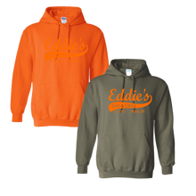 Load image into Gallery viewer, Eddie&#39;s Bar &amp; Grill Hooded Sweatshirt (4xl-5xl)
