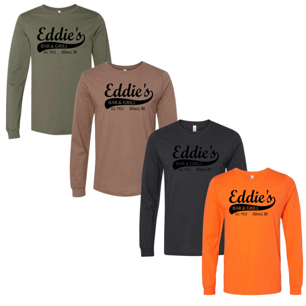 Eddie's Bar & Grill Long Sleeve Tee