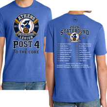 Load image into Gallery viewer, Athens American Legion Post 4 Baseball Statebound Shirt

