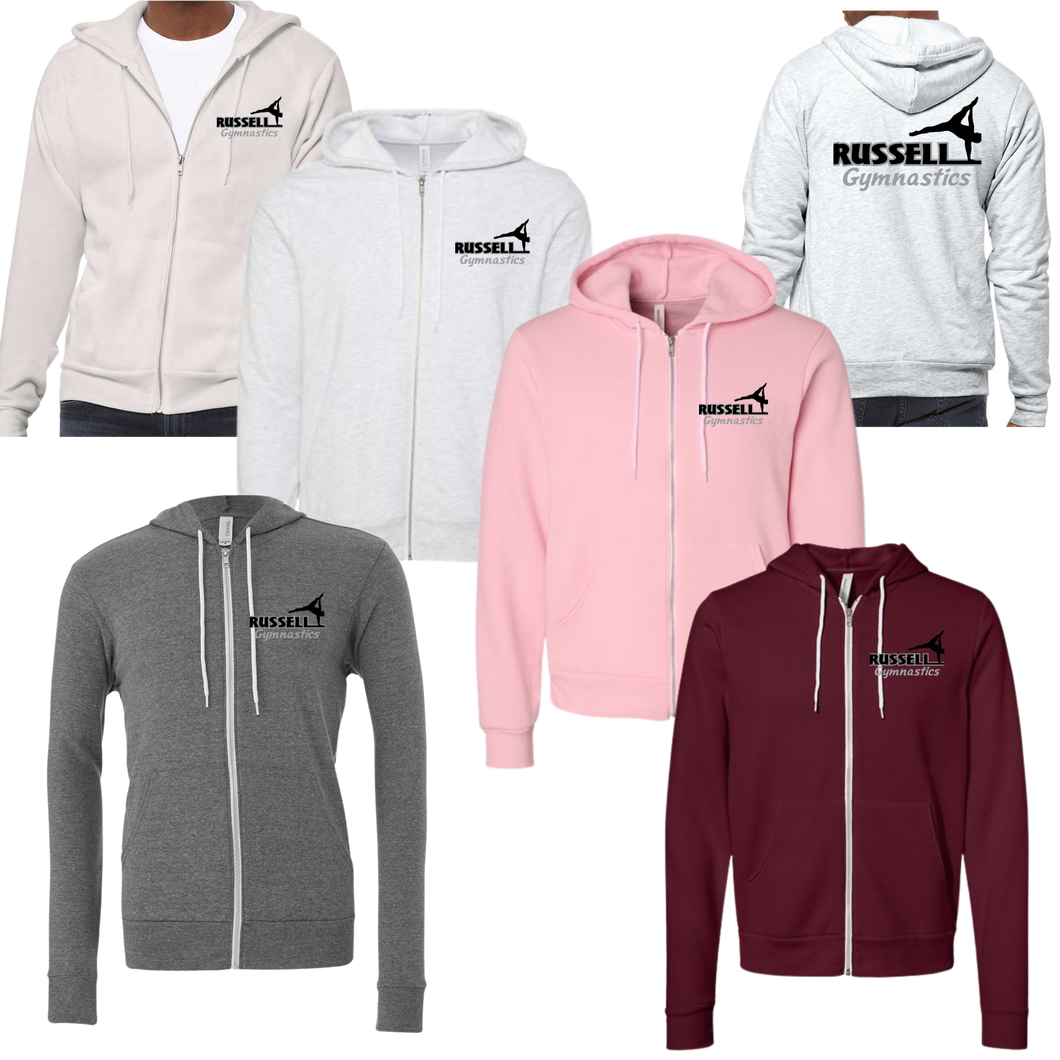 Russell Gymnastics Adult Full-Zip Hoodie