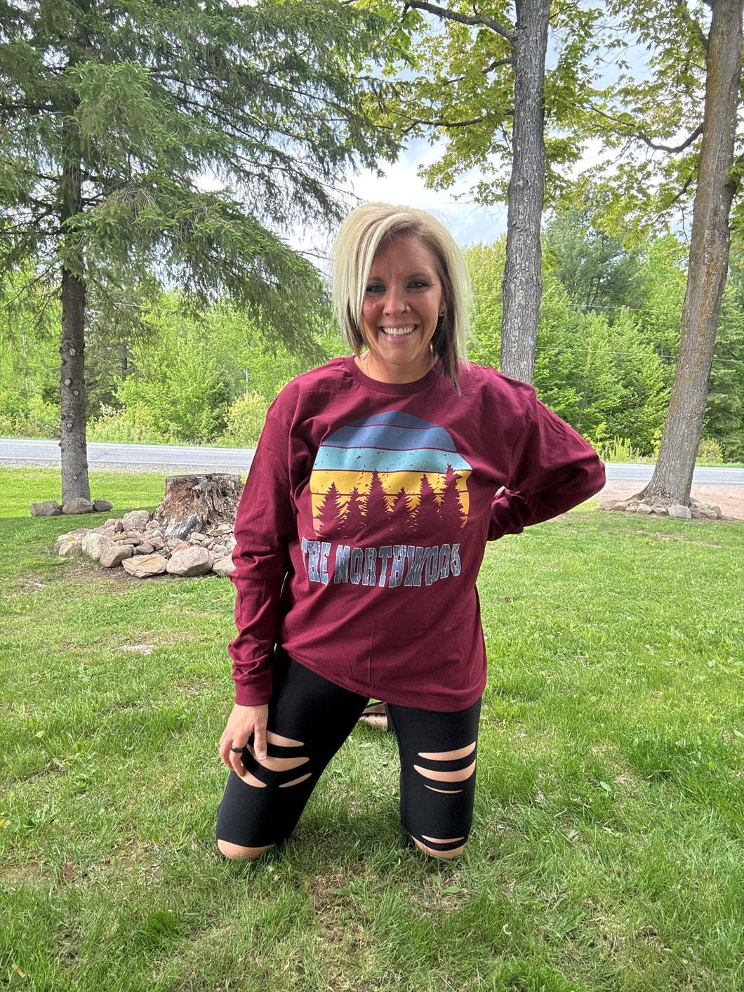 The Northwoods Graphic Long SleeveTee