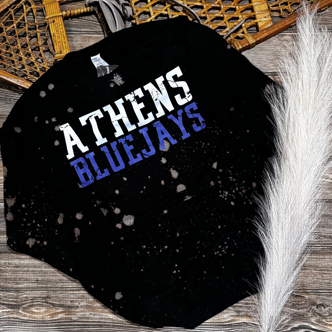 Athens Bluejays Crewneck Sweatshirt w/Pocket