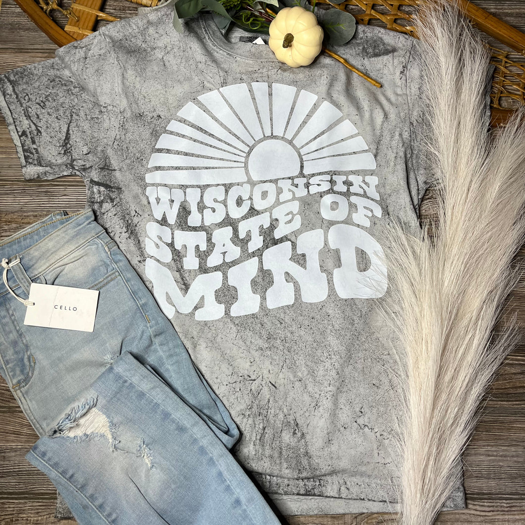 Wisconsin State of Mind Graphic Tee