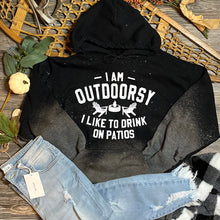 Load image into Gallery viewer, I’M OUTDOORSY I LIKE TO DRINK ON PATIOS Graphic Shirt
