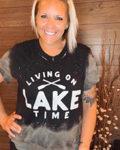 Load image into Gallery viewer, LIVING ON LAKE TIME Graphic Shirt
