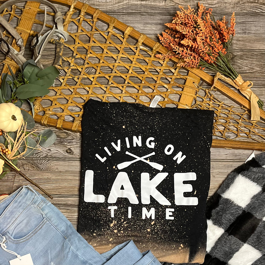 LIVING ON LAKE TIME Graphic Shirt